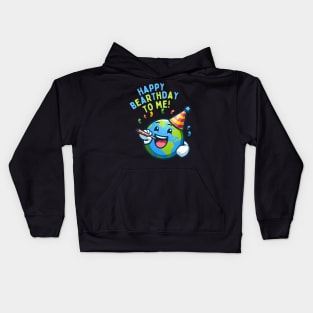 Happy Bearthday To me Kids Hoodie